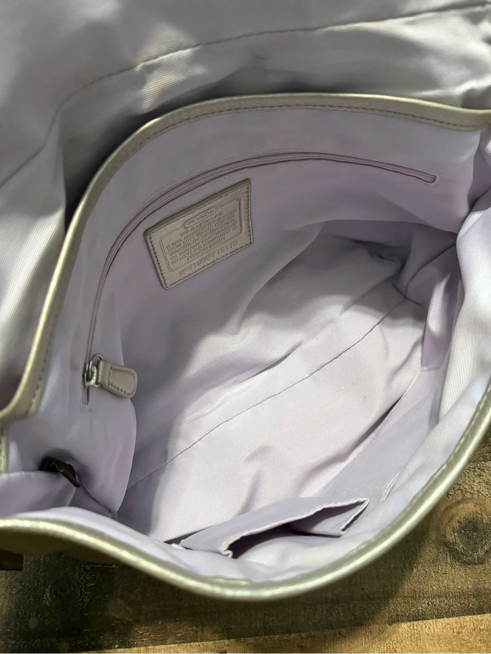 Y2K Coach Legacy Leather Flap Hobo